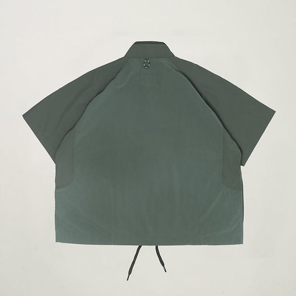 GOODTIMES WEAR Half Snap Pullover Shirt (Moss Green)