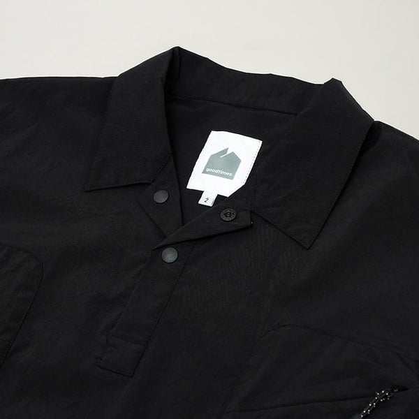 GOODTIMES WEAR Explorer Polo Shirt (Black)