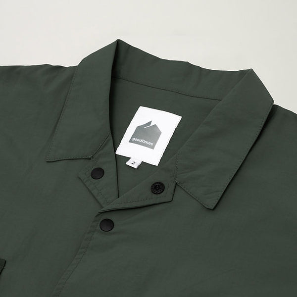 GOODTIMES WEAR Explorer Pocket S/S Shirt (Moss Green)