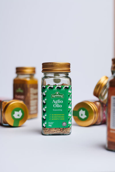 Kesidang Seasoning 50g Jar: Aglio Olio