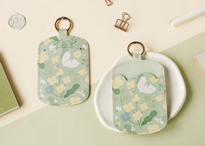 SOFT LIVING: Floral Coin and Card Wallet