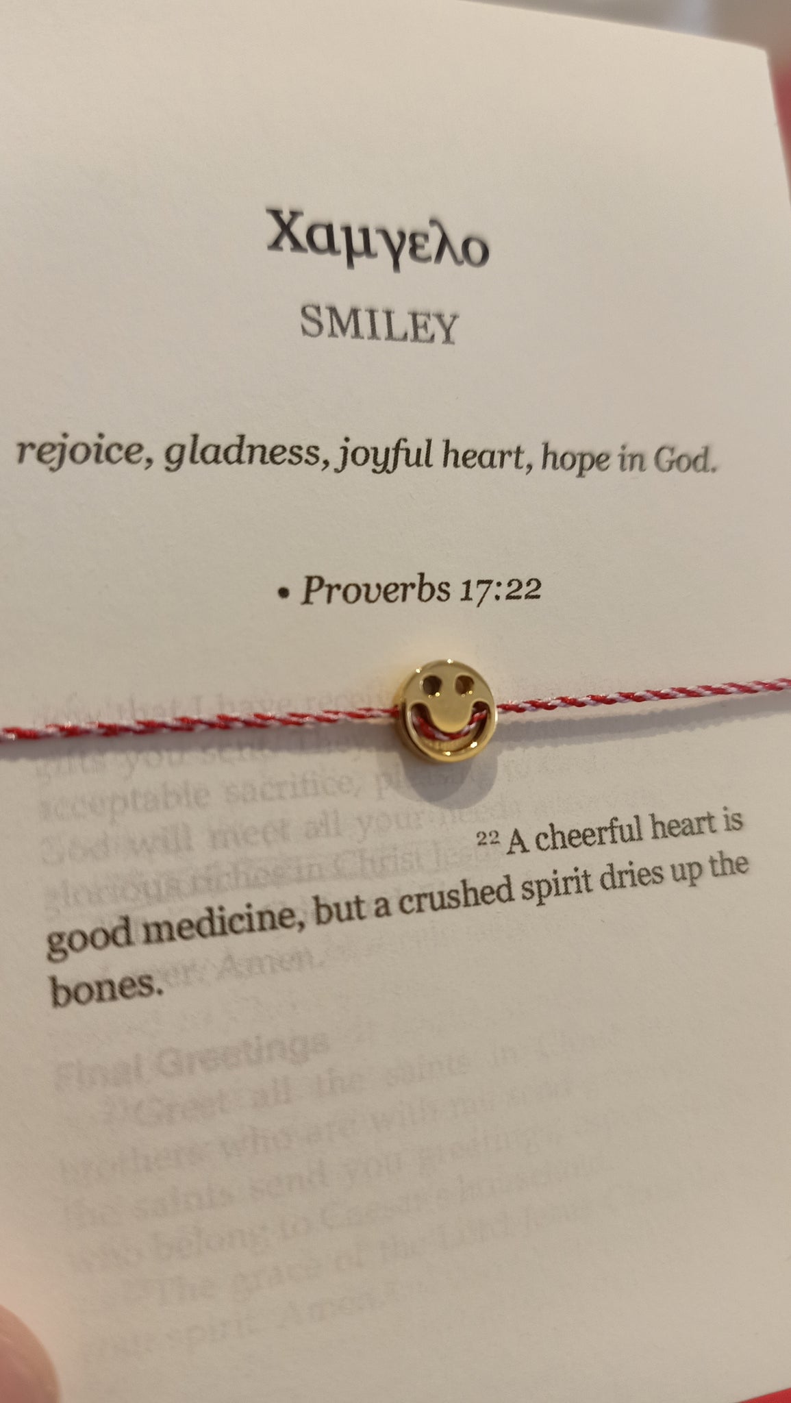 PROJECT LAZARUS Bracelet: smiley-笑臉