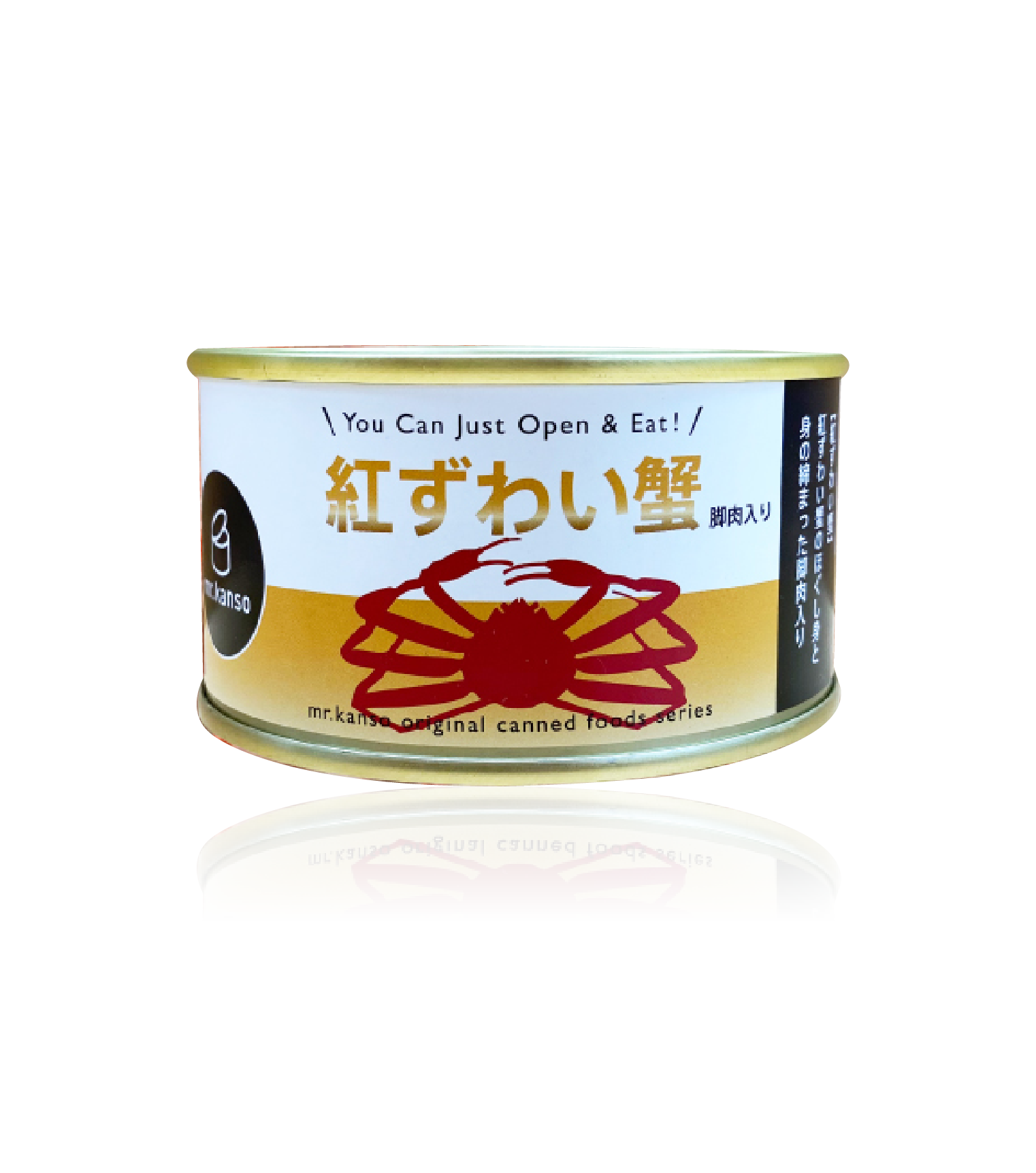 MR. KANSO Canned: Red Snow Crab with Leg Meat 100g