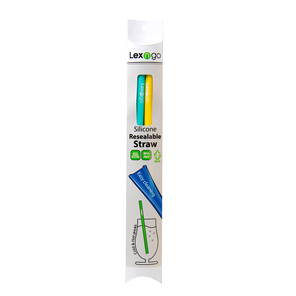 Lexngo Resealable Animal Straws