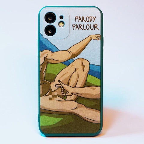 PARODY PARLOUR Phone Case | The First Flick