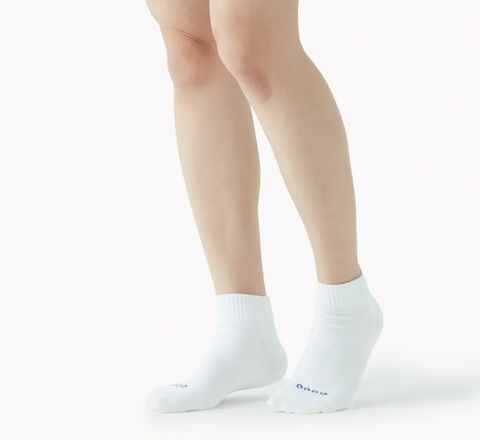 GOODPAIR SOCKS GoodDay Essential Low: White