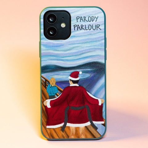 PARODY PARLOUR Phone Case | Scream x Pervert Santa