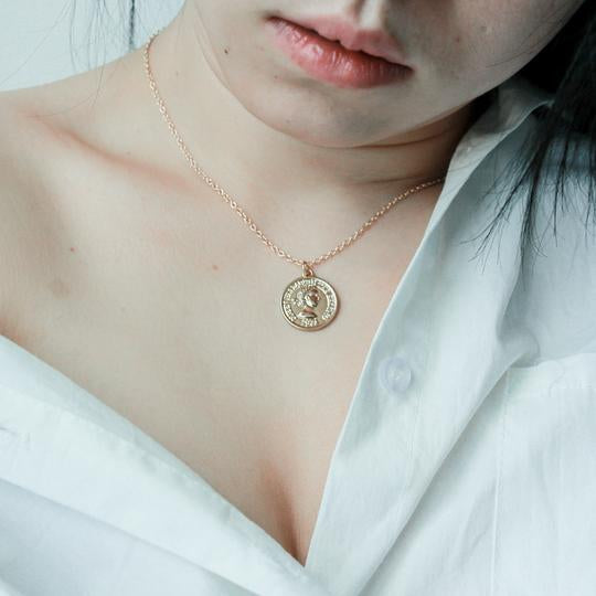 Mano Plus Valeria Gold Coin Necklace