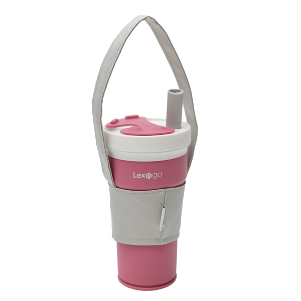 LEXNGO: Silicone Flexi Jumbo Mug & Straw (700ml)